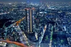 サンシャイン60展望台から望む夜景