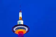 京都タワーの夜景