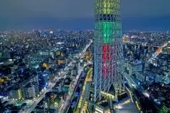 イーストタワーから見た東京スカイツリー