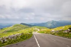 四国　カルスト台地の風景