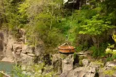 厳美渓　かっこうだんご