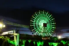 夜の遊園地 鈴鹿サーキット