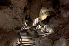 秋芳洞の洞窟内