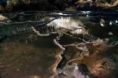 秋芳洞　棚田の風景