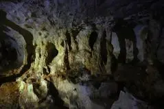 秋芳洞の洞窟内