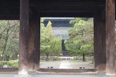 建仁寺三門からの景色