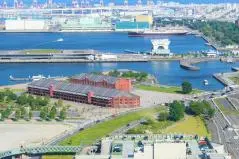 横浜　みなとみらいの街並み