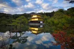 紅葉の金閣寺 金閣