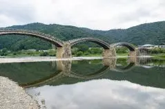 山口県岩国市 錦帯橋の風景